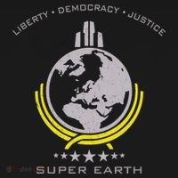 Super Earth Diving Into Hell For Liberty Doggie Tank thumb 4