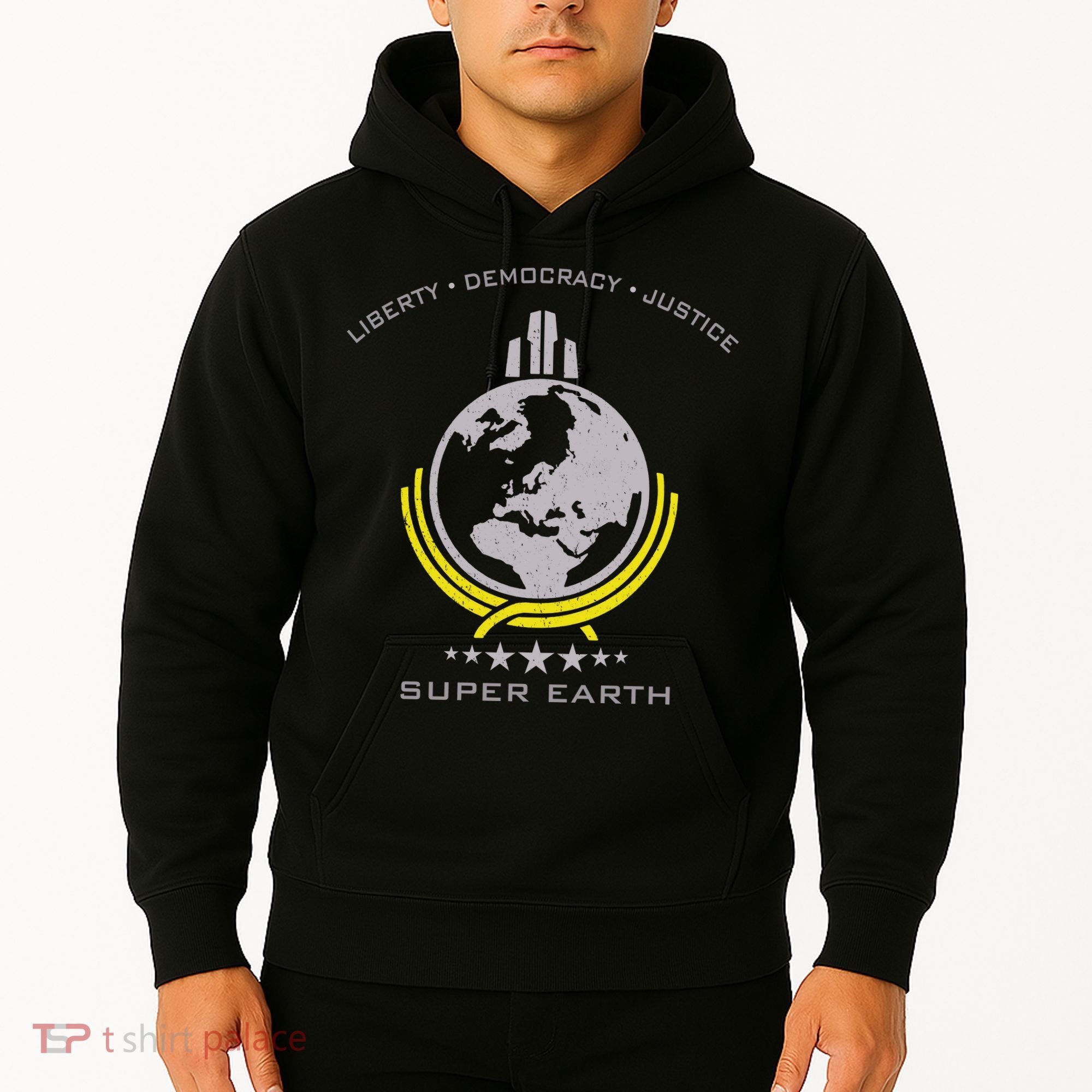 Super Earth Diving Into Hell For Liberty Hoodie