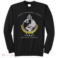 Super Earth Diving Into Hell For Liberty Sweatshirt thumb 0
