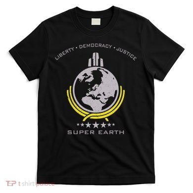 Super Earth Diving Into Hell For Liberty T-Shirt