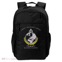 Super Earth Diving Into Hell For Liberty Backpack thumb 0