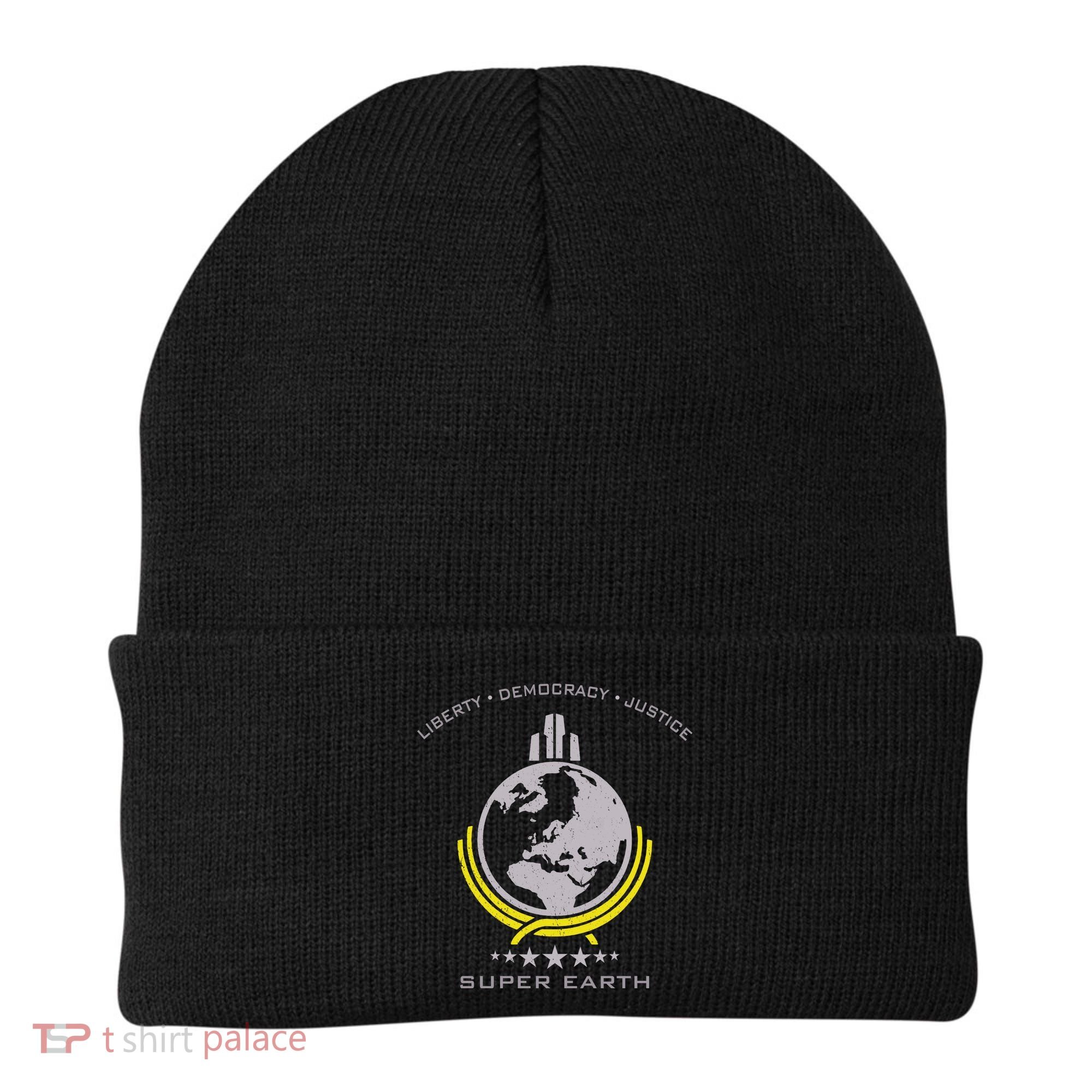 Super Earth Diving Into Hell For Liberty Beanie