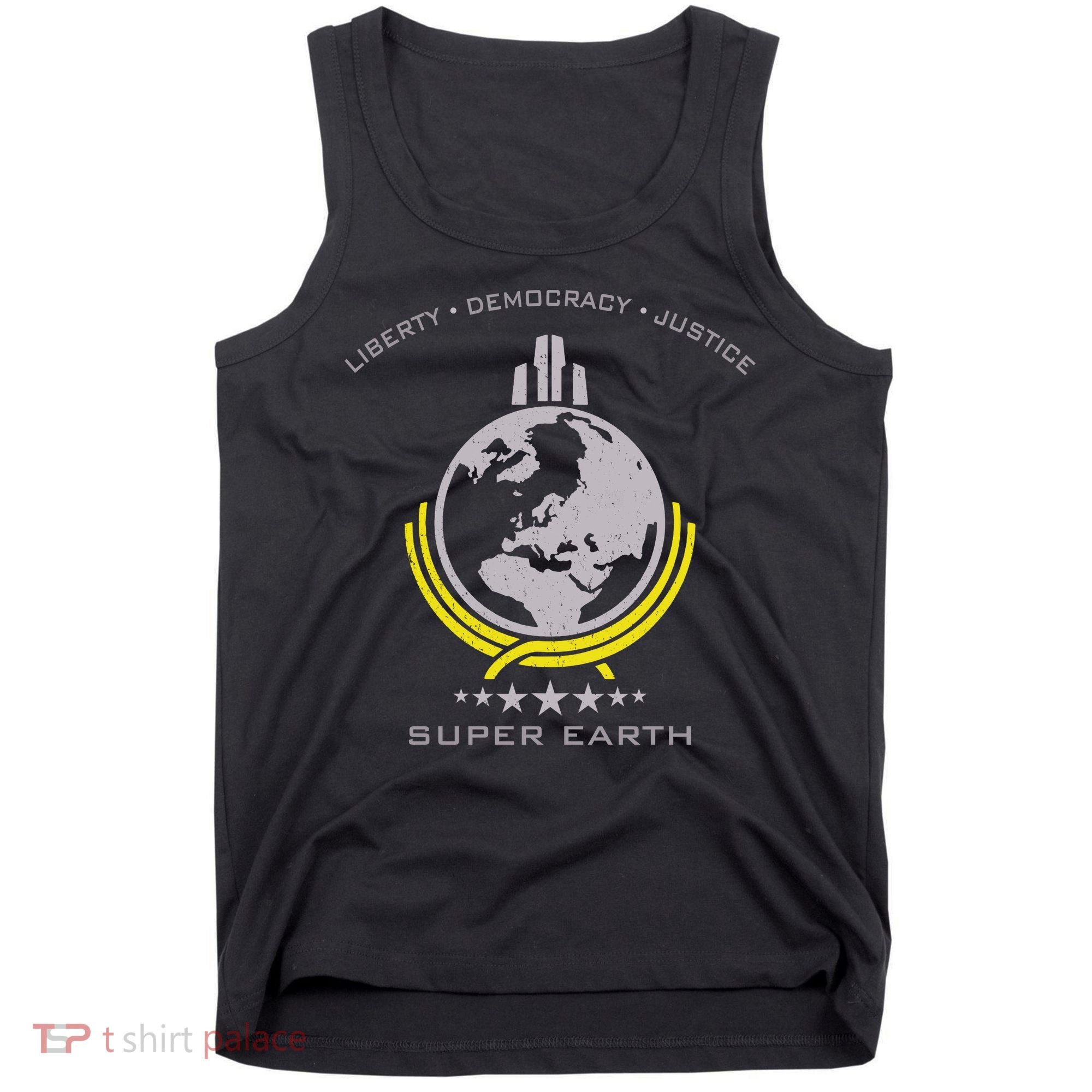 Super Earth Diving Into Hell For Liberty Tank Top