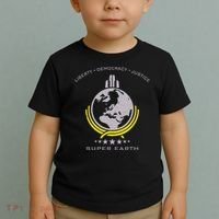 Super Earth Diving Into Hell For Liberty Toddler T-Shirt thumb 2