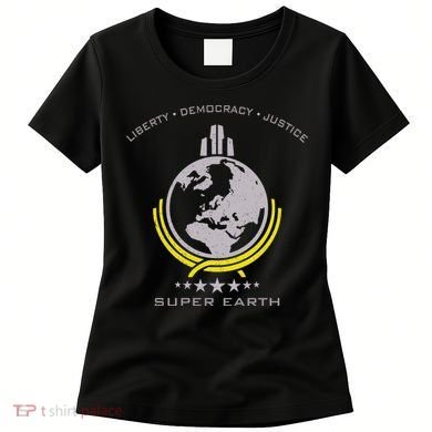 Super Earth Diving Into Hell For Liberty Women's T-Shirt