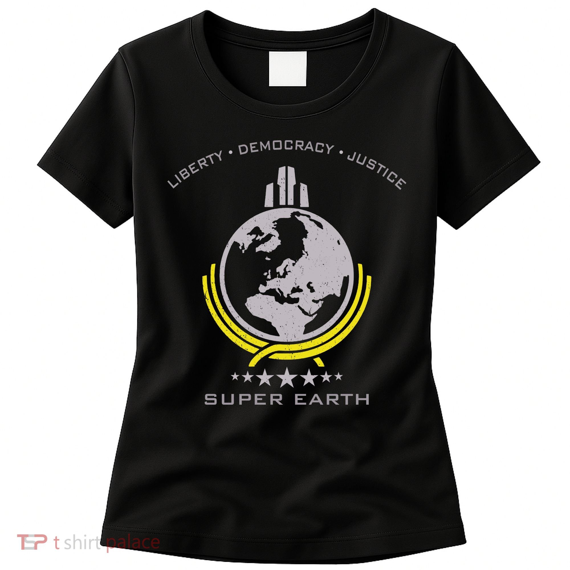 Super Earth Diving Into Hell For Liberty Women's T-Shirt