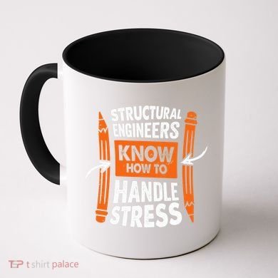 Structural Engineering Design For A Civil Engineer Coffee Mug