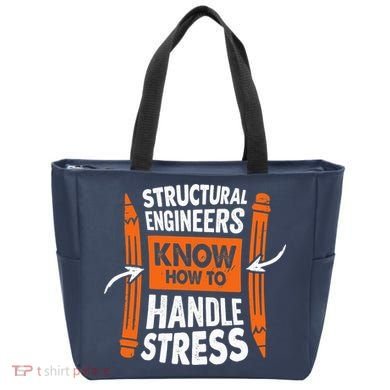 Structural Engineering Design For A Civil Engineer Tote Bag
