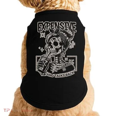 Skeleton Expensive Difficult And Talks Back Doggie Tank