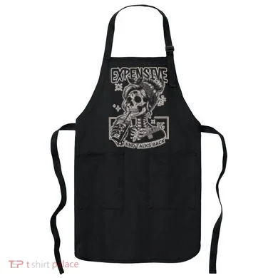 Skeleton Expensive Difficult And Talks Back Apron