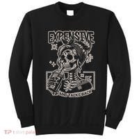 Skeleton Expensive Difficult And Talks Back Sweatshirt thumb 0