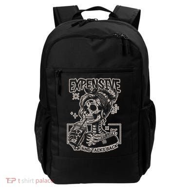 Skeleton Expensive Difficult And Talks Back Backpack