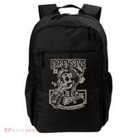 Skeleton Expensive Difficult And Talks Back Backpack thumb 0