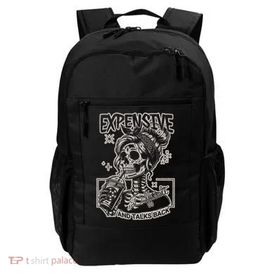 Skeleton Expensive Difficult And Talks Back Backpack