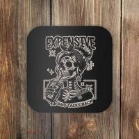 Skeleton Expensive Difficult And Talks Back Coaster thumb 0