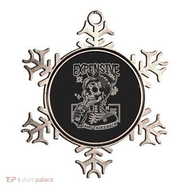 Skeleton Expensive Difficult And Talks Back Ornament