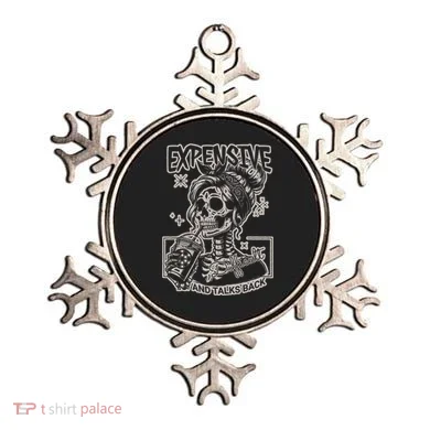 Skeleton Expensive Difficult And Talks Back Ornament