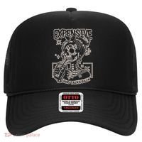 Skeleton Expensive Difficult And Talks Back Hat thumb 0