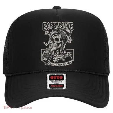 Skeleton Expensive Difficult And Talks Back Hat