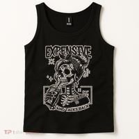 Skeleton Expensive Difficult And Talks Back Tank Top thumb 2