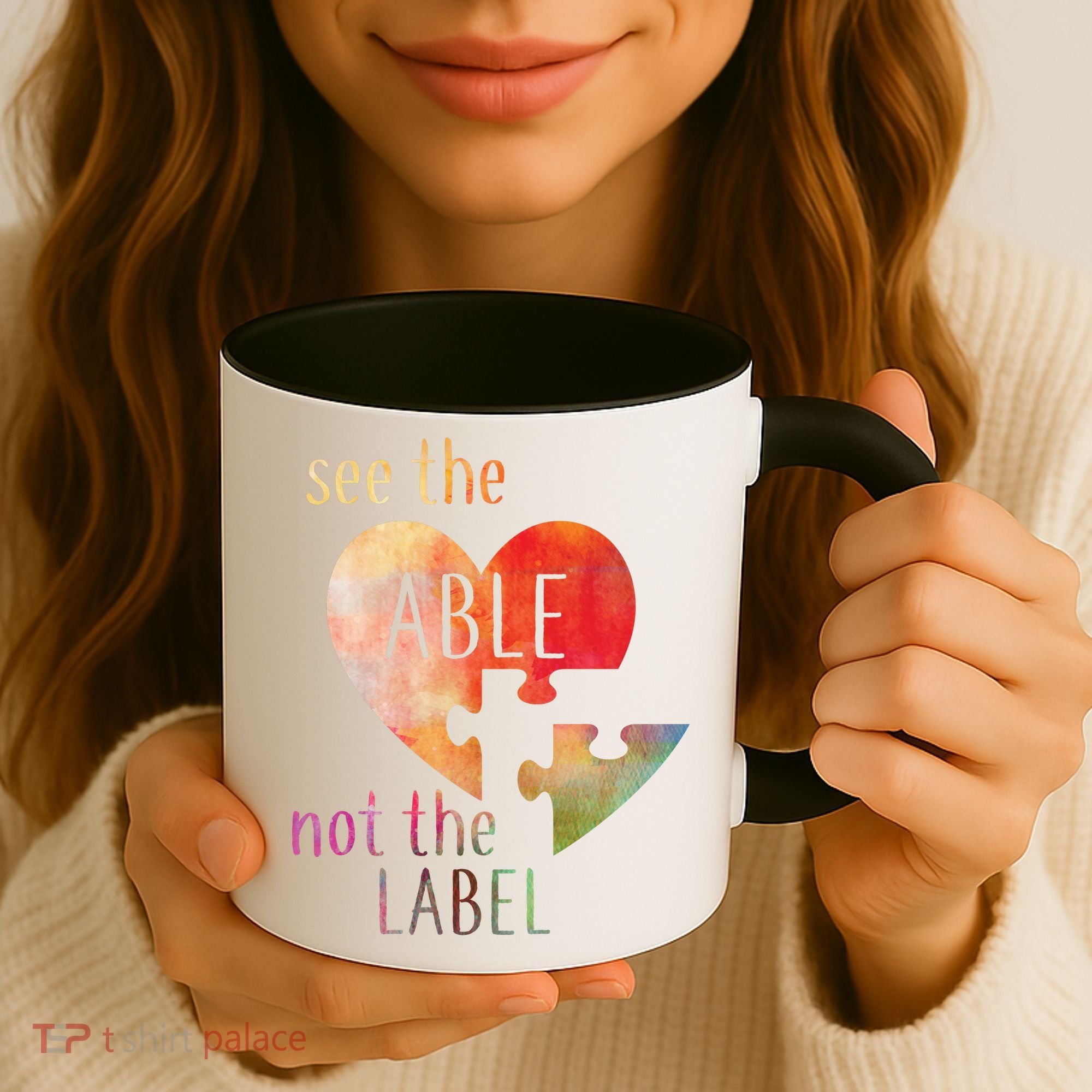 See The Able Not The Label Autism Coffee Mug