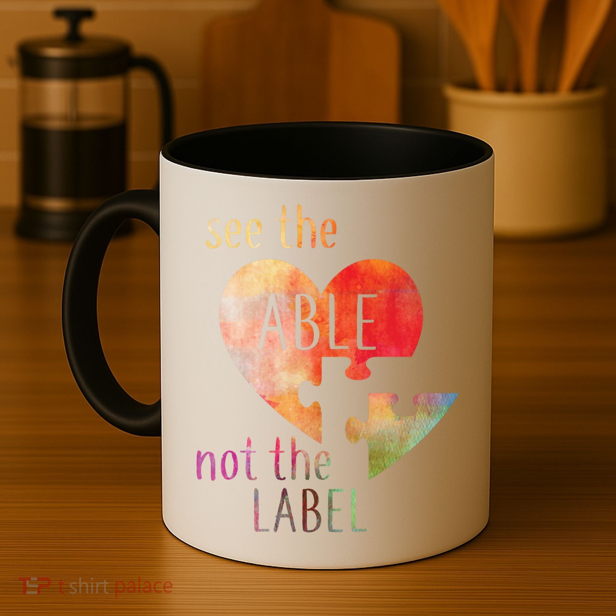 See The Able Not The Label Autism Coffee Mug