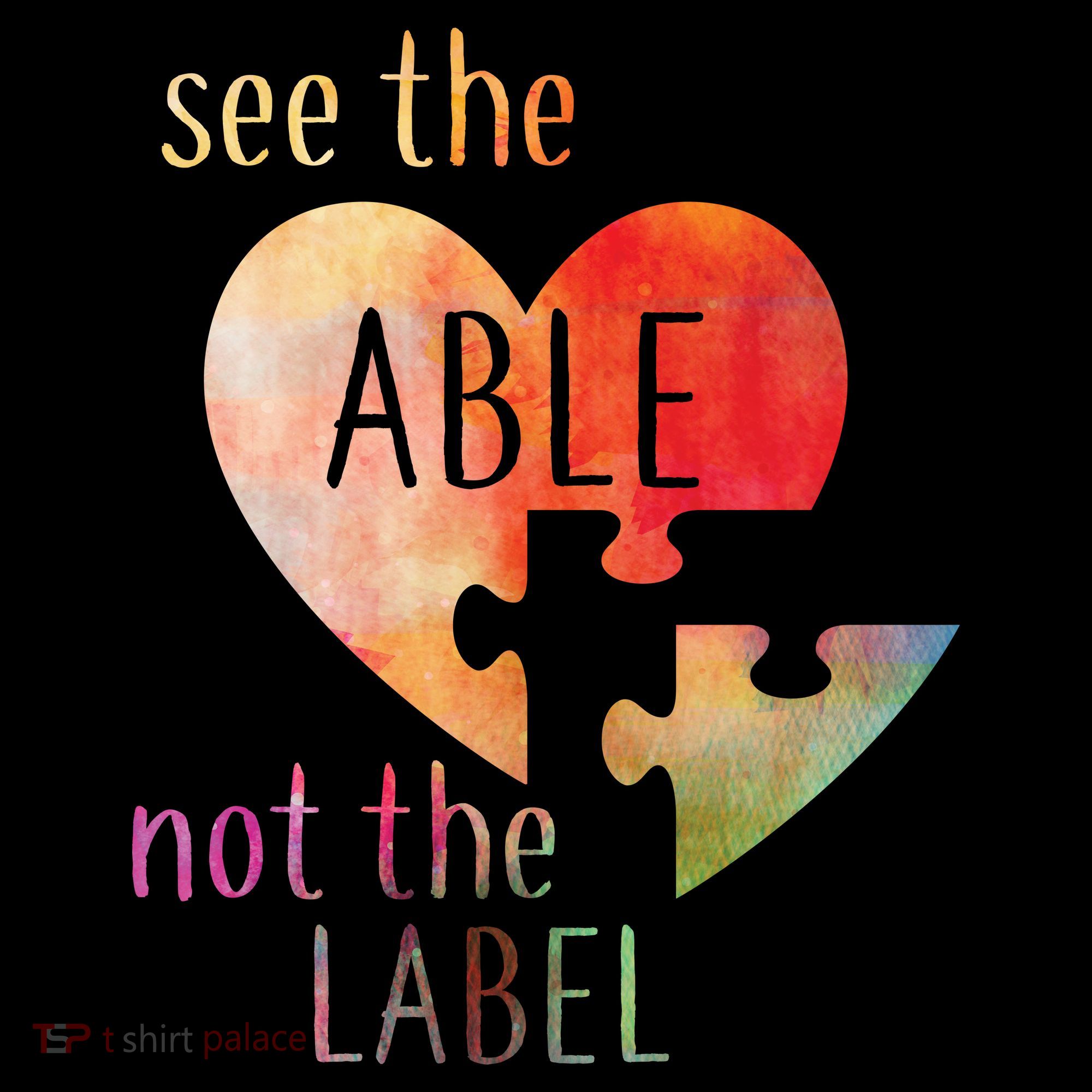 See The Able Not The Label Autism Polo