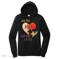 See The Able Not The Label Autism Women's Hoodie thumb 0