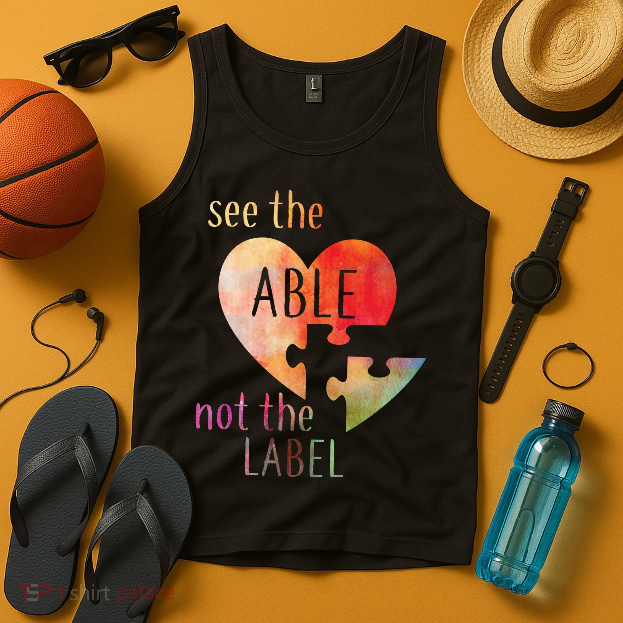 See The Able Not The Label Autism Tank Top