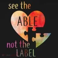 See The Able Not The Label Autism Tank Top thumb 6