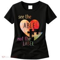See The Able Not The Label Autism Women's T-Shirt thumb 0