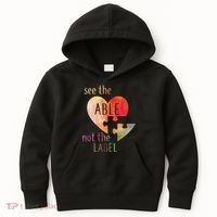 See The Able Not The Label Autism Kids Hoodie thumb 0