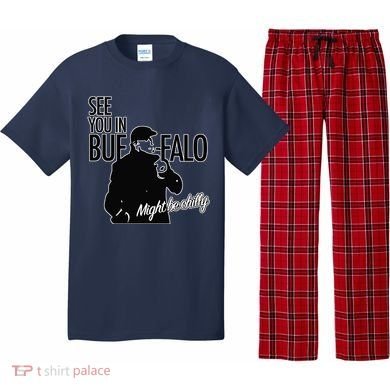 See You In Buffalo Might Be Chilly Pajama Set