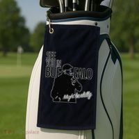 See You In Buffalo Might Be Chilly Golf Towel thumb 2