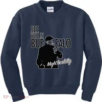 See You In Buffalo Might Be Chilly Kids Sweatshirt thumb 0