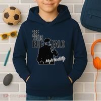 See You In Buffalo Might Be Chilly Kids Hoodie thumb 2