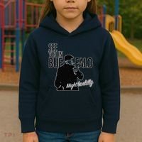 See You In Buffalo Might Be Chilly Kids Hoodie thumb 3