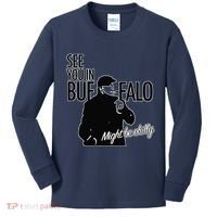 See You In Buffalo Might Be Chilly Kids Long Sleeve Shirt thumb 0