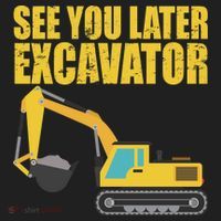 See You Later Excavator Women's Sweatshirt thumb 2