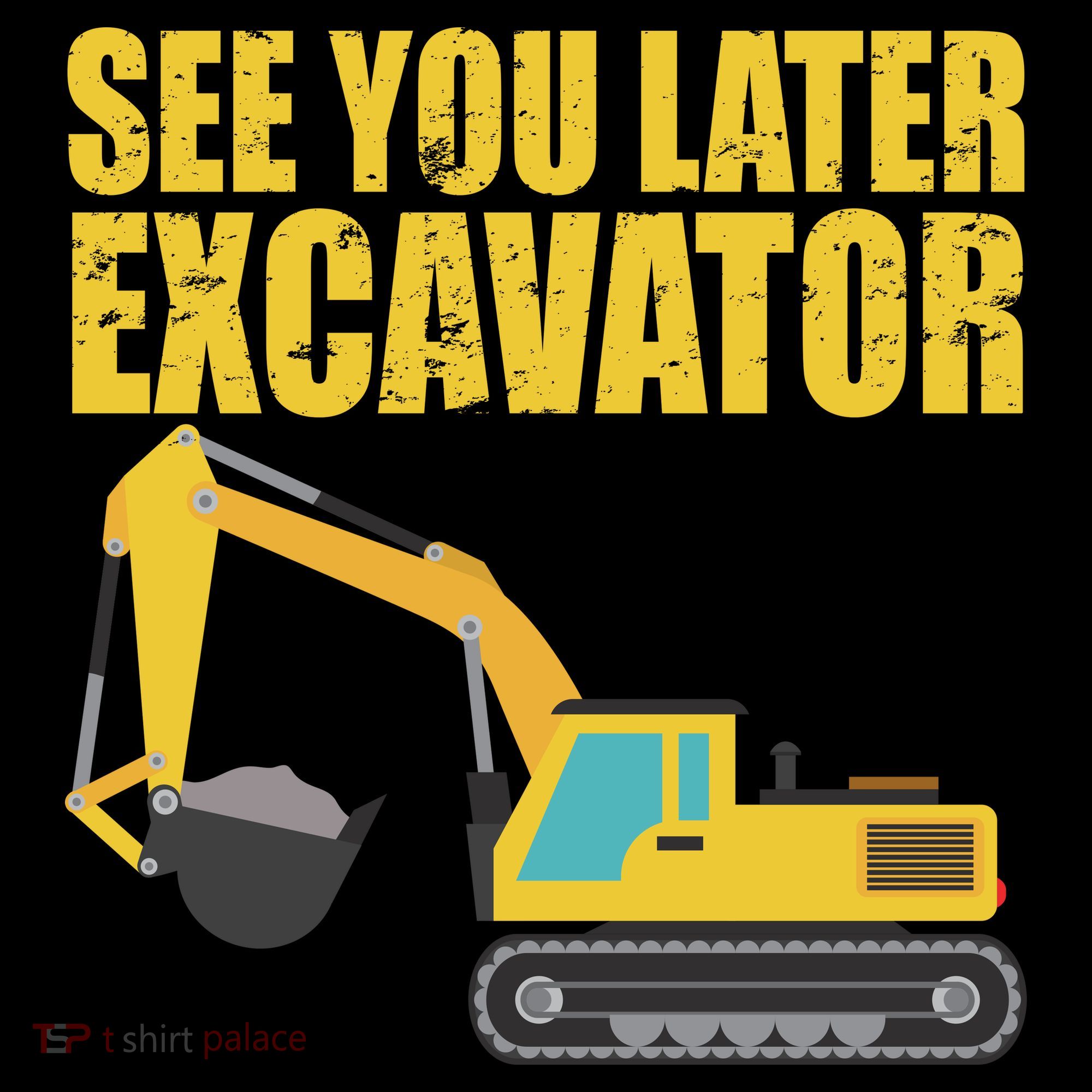 See You Later Excavator Coffee Mug