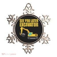 See You Later Excavator Ornament thumb 0