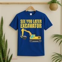 See You Later Excavator T-Shirt thumb 2