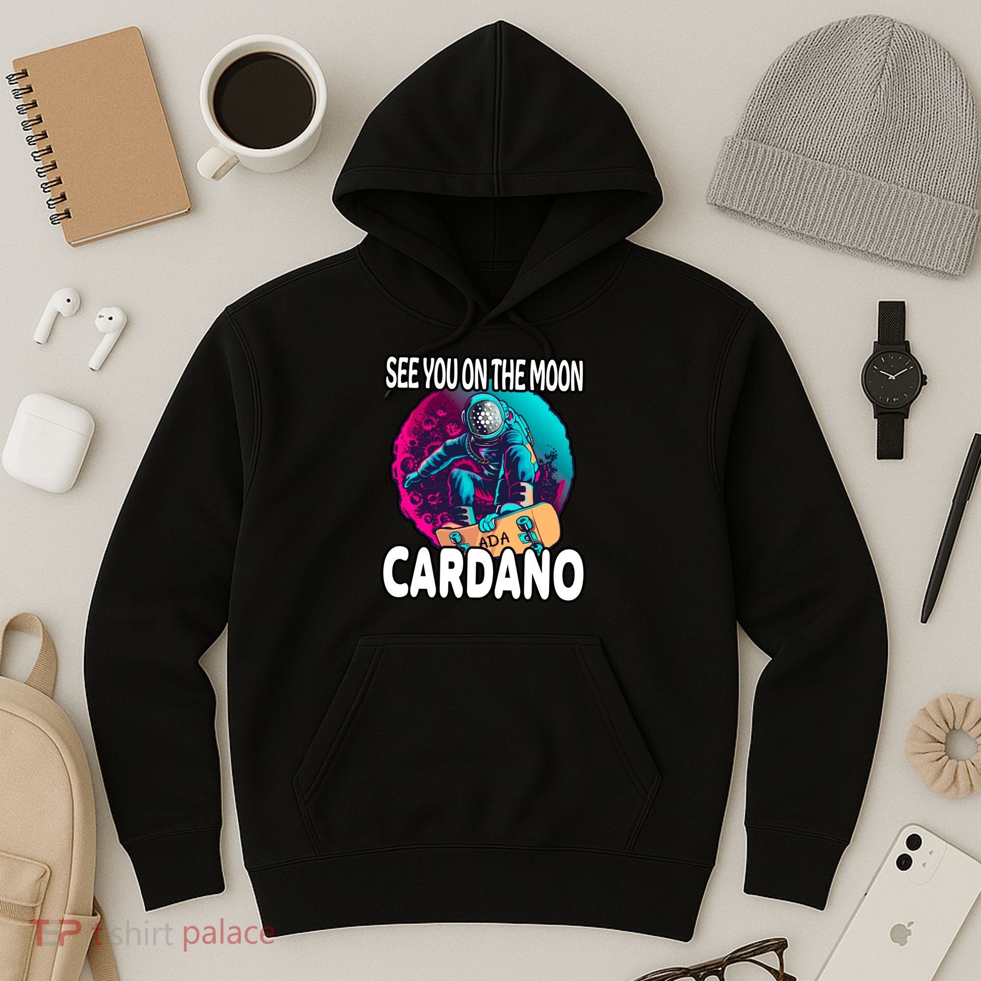 See You On the Moon Cardano Hoodie