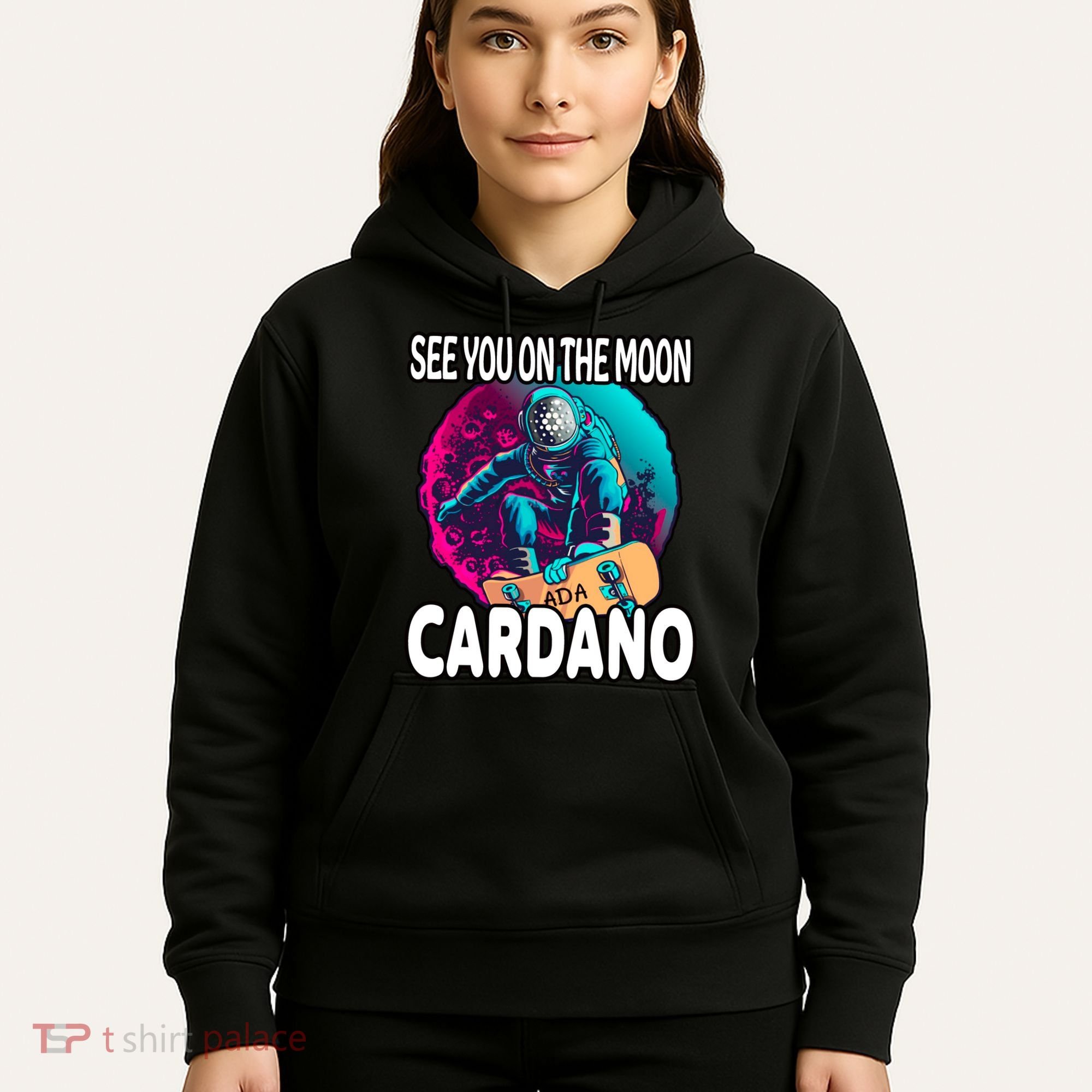 See You On the Moon Cardano Hoodie