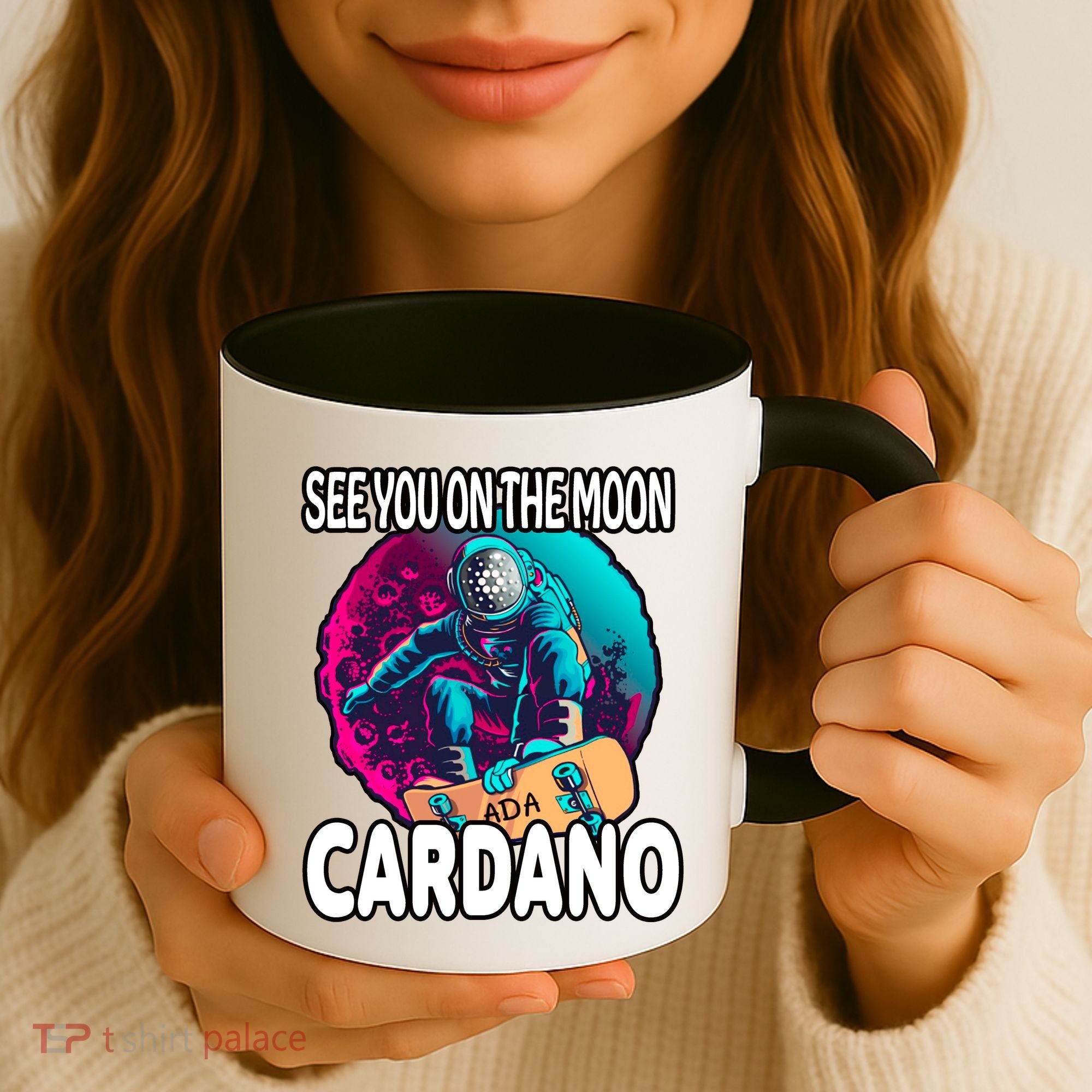 See You On the Moon Cardano Coffee Mug