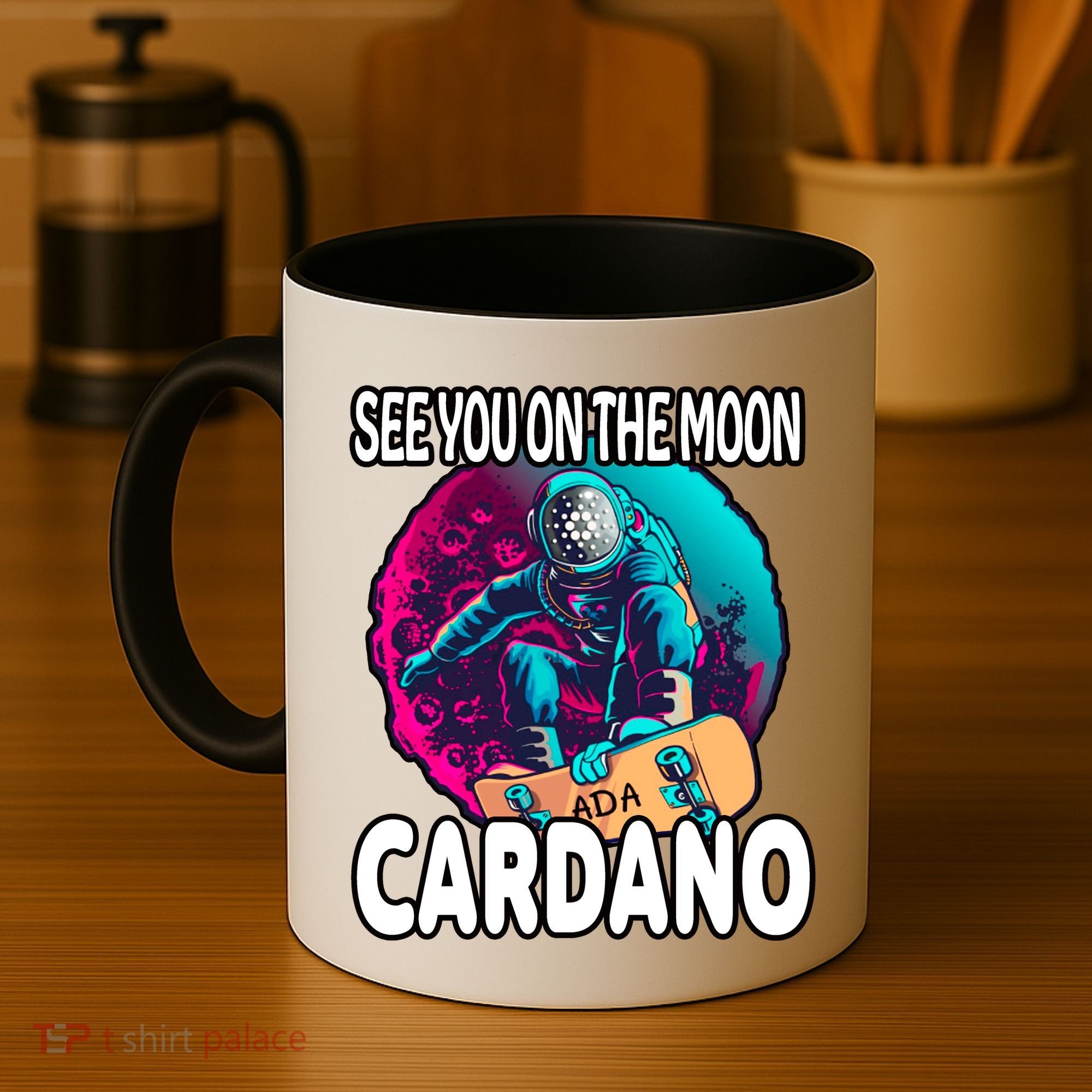 See You On the Moon Cardano Coffee Mug