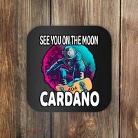 See You On the Moon Cardano Coaster thumb 0