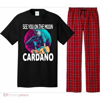 See You On the Moon Cardano Pajama Set