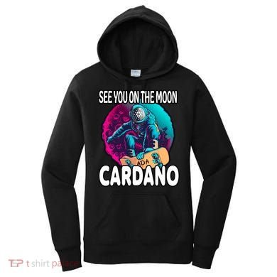 See You On the Moon Cardano Women's Hoodie