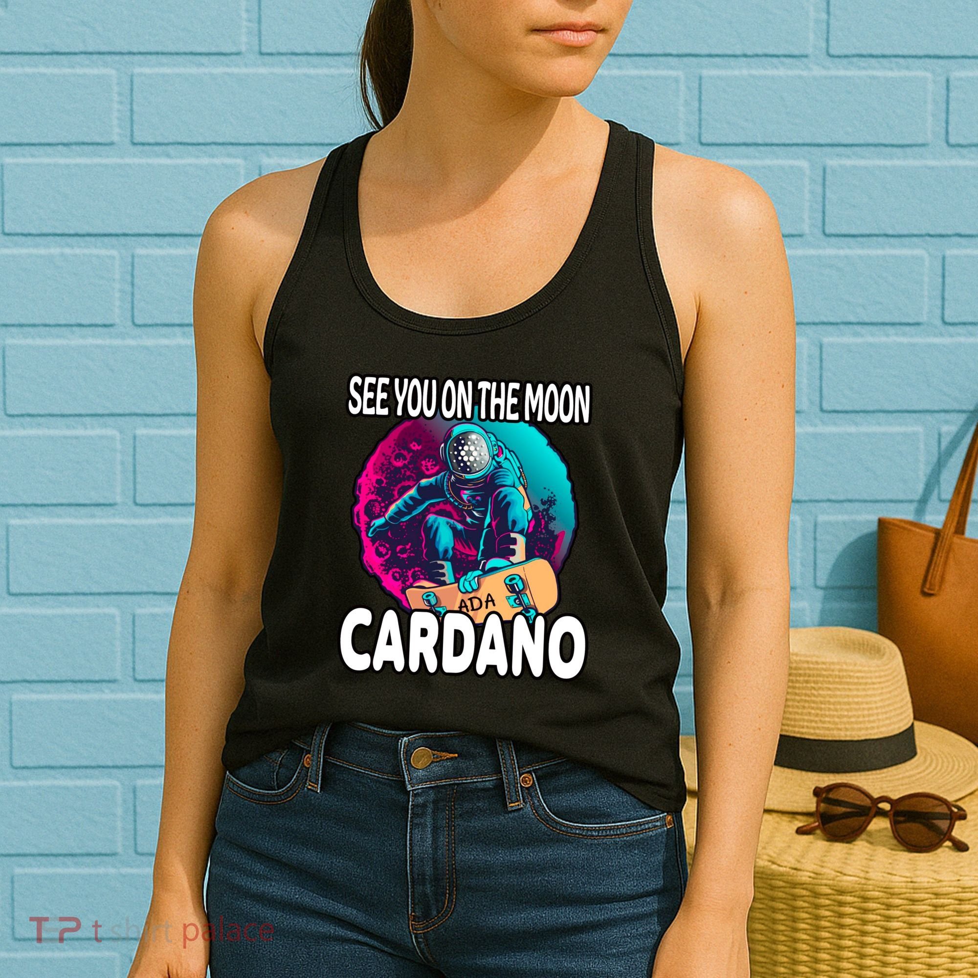 See You On the Moon Cardano Women's Tank Top